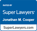 Logo Recognizing Law Offices of Jonathan M. Cooper's affiliation with Super Lawyers